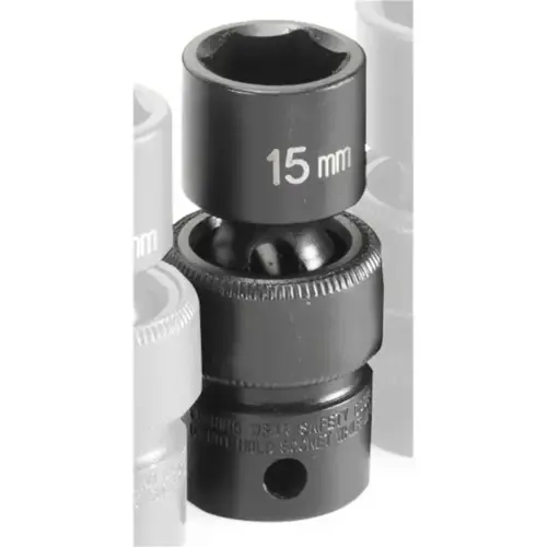 SOC 15MM 3/8D IMP UNIV 6PT SOC 15MM 3/8D IMP UNIV 6PT