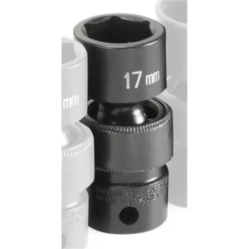 SOC 17MM 3/8D IMP UNIV 6PT SOC 17MM 3/8D IMP UNIV 6PT