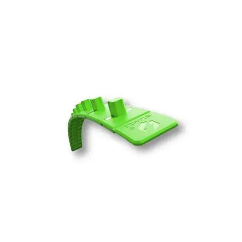 1/4" Single Socket Rail 13 peg- Green 1/4" Single Socket Rail 13 peg- Green
