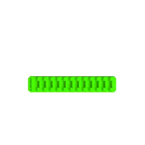 12 Slot Magnetic Flexible Wrench Holder - Green 12 Slot Magnetic Flexible Wrench Holder - Green