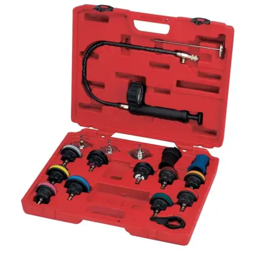 Radiator and Radiator Cap Pressure Test Kit Radiator and Radiator Cap Pressure Test Kit