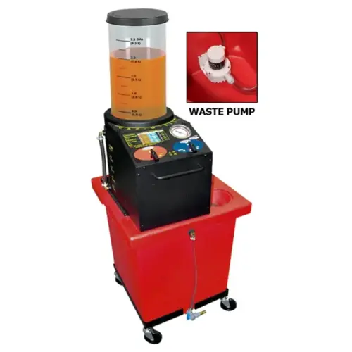 Vacufill with waste pump Vacufill with waste pump