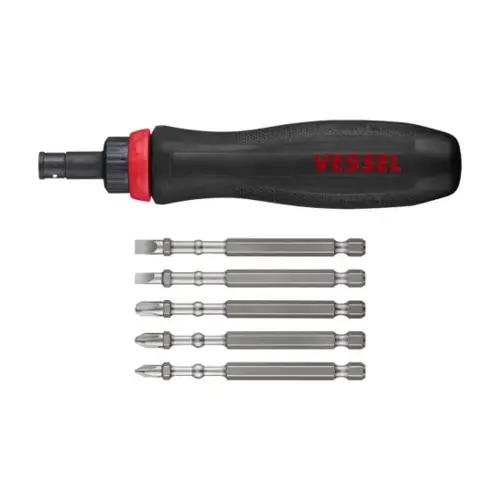 MEGADORA Interchangeable Ratchet Screwdriver 5PC. Bit Set MEGADORA Interchangeable Ratchet Screwdriver 5PC. Bit Set