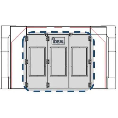 PSBSDD-Tri-Fold, Drive-Thru Door Kit Assembly PSBSDD-Tri-Fold, Drive-Thru Door Kit Assembly