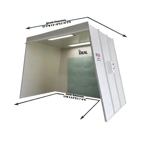 PSB AF OPEN FACE BOOTH (ASY) 13 ftW-8 ftH-7.6 ftD ID - (1PH-115/230V) PSB AF OPEN FACE BOOTH (ASY) 13 ftW-8 ftH-7.6 ftD ID - (1PH-115/230V)