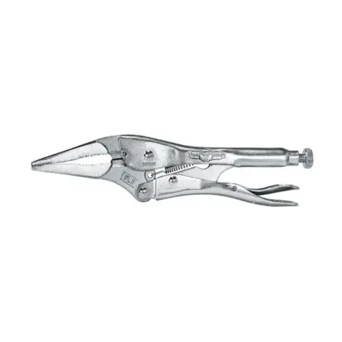 9LN - 9 Inch Metal Handle Long Nose Jaws Locking Pliers 9LN - 9 Inch Metal Handle Long Nose Jaws Locking Pliers