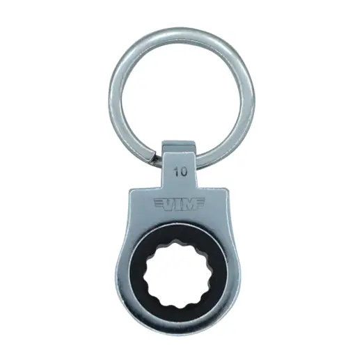 KEY CHAIN - 10 MM FLEX PALM RATCHET SATIN KEY CHAIN - 10 MM FLEX PALM RATCHET SATIN