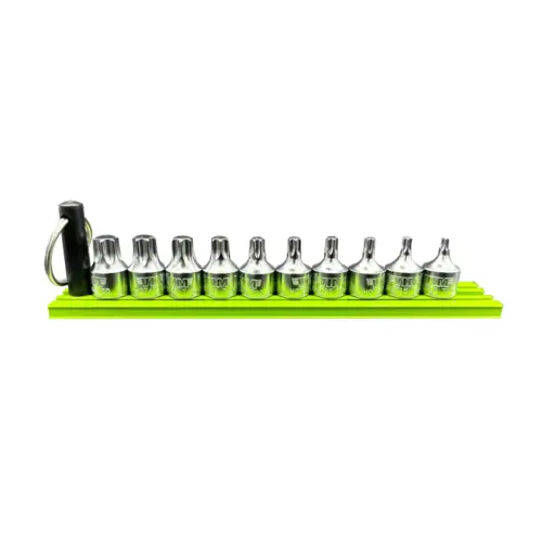10 PC. 1/4 inch DR. TORX HALF CUT 10 PC. 1/4 inch DR. TORX HALF CUT