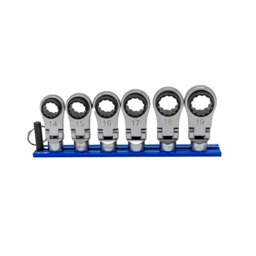 6 PC. 12PT NANO FLEX OFFSET RATCHETING ATTACHMENT 6 PC. 12PT NANO FLEX OFFSET RATCHETING ATTACHMENT