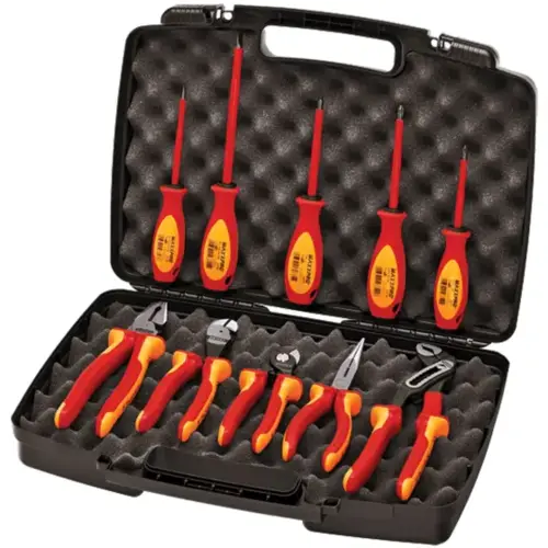 10-Piece Pliers/Screwdriver Tool Set in Hard Case 10-Piece Pliers/Screwdriver Tool Set in Hard Case