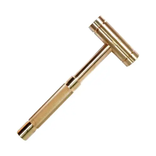 27 oz. Solid Brass Hammer with 1-1/16 in. Head Dia 27 oz. Solid Brass Hammer with 1-1/16 in. Head Dia