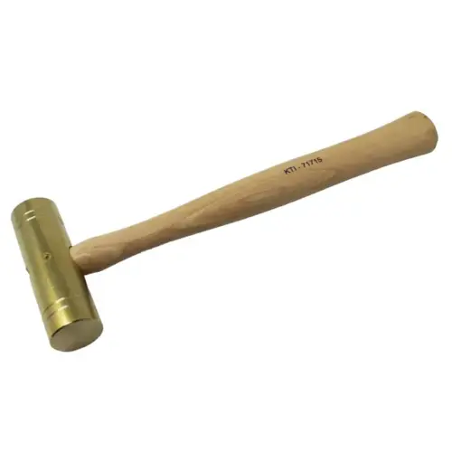 HAMMER BRASS 24OZ, HICKORY HANDLE HAMMER BRASS 24OZ, HICKORY HANDLE