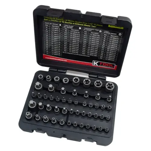 Master Torx Socket Set 52 Pieces Master Torx Socket Set 52 Pieces