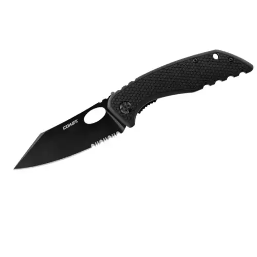 Coast DX376 Double Safe Double Lock 3Cr13 Stainless Steel Blade Folding Pocket K Coast DX376 Double Safe Double Lock 3Cr13 Stainless Steel Blade Folding Pocket K