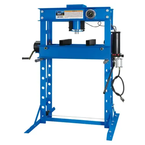 Shop Press 50 Ton Air/Hydraulic Shop Press 50 Ton Air/Hydraulic