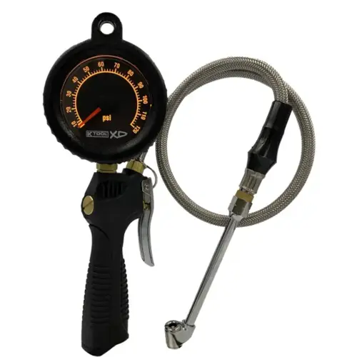 Tire Inflator Gauge with Backlight Tire Inflator Gauge with Backlight