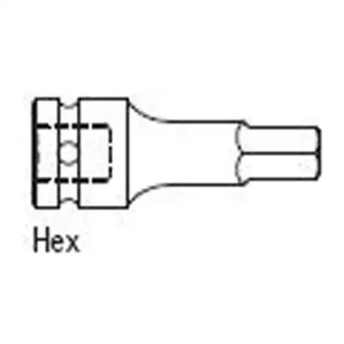 1/2" DR. 13MM HEX DRIVE IMPACT SOCKET 1/2" DR. 13MM HEX DRIVE IMPACT SOCKET
