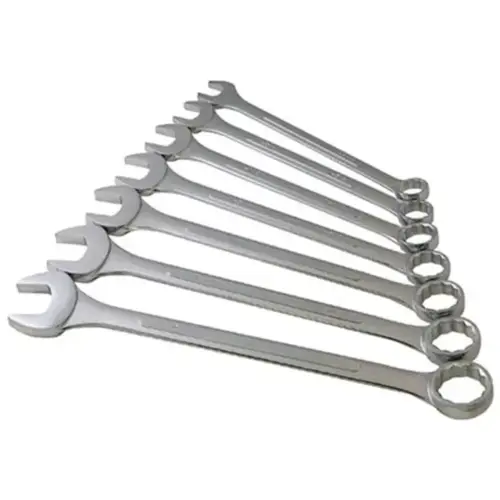 7-PC SAE Raised Panel Jumbo Combi Wrench Set 7-PC SAE Raised Panel Jumbo Combi Wrench Set