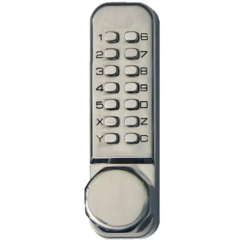 Light Duty Pushbutton Knob Lock, 2-3/8" Backset, Latch Holdback, Satin Stainless Steel Light Duty Pushbutton Knob Lock, 2-3/8" Backset, Latch Holdback, Satin Stainless Steel