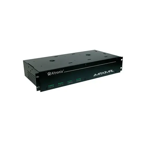 Rack Mount Access Power Controller, 115VAC 60Hz at 1.9A Input, 16 Fuse Protected Outputs 12VDC at 4A or 24VDC at 3A Rack Mount Access Power Controller, 115VAC 60Hz at 1.9A Input, 16 Fuse Protected Outputs 12VDC at 4A or 24VDC at 3A