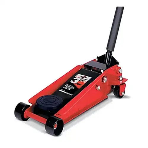AFF - Service Jack - 3.5 Ton Capacity - Double Pump - Short Chassis - 1 pc Handl AFF - Service Jack - 3.5 Ton Capacity - Double Pump - Short Chassis - 1 pc Handl