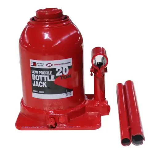 AFF - Bottle Jack - 20 Ton Capacity - Low Profile - Manual - SUPER DUTY AFF - Bottle Jack - 20 Ton Capacity - Low Profile - Manual - SUPER DUTY