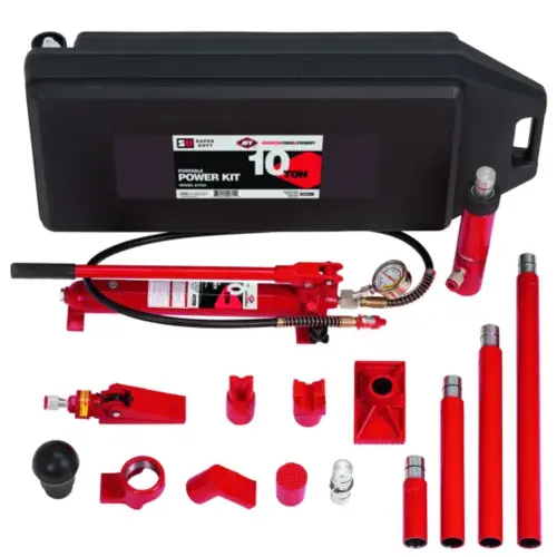 AFF - Collision & Body Repair Kit - 10 Ton Capacity - 17 pc Kit - With 2 Speed Q AFF - Collision & Body Repair Kit - 10 Ton Capacity - 17 pc Kit - With 2 Speed Q