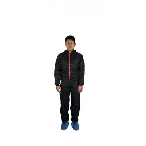 CTW Black Nylon & Carbon Fiber Paint Suit - XXL CTW Black Nylon & Carbon Fiber Paint Suit - XXL