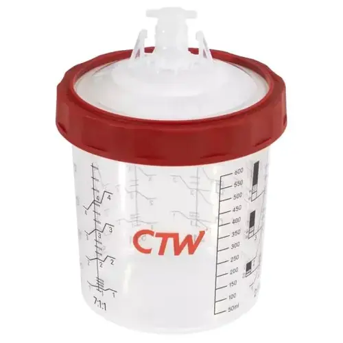 CTW CSA-1 100% Stainless Steel Adapter for CTW Disposable Paint Cup System CTW CSA-1 100% Stainless Steel Adapter for CTW Disposable Paint Cup System