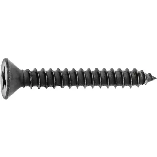 #8 X 1/2 PHIL FLAT HD T.S. W/ #6 HD BLACK OXIDE #8 X 1/2 PHIL FLAT HD T.S. W/ #6 HD BLACK OXIDE