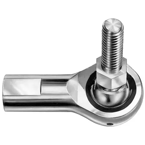 FEMALE ROD END W/STUD BALL JOINT 1/4-28 RIGHT FEMALE ROD END W/STUD BALL JOINT 1/4-28 RIGHT