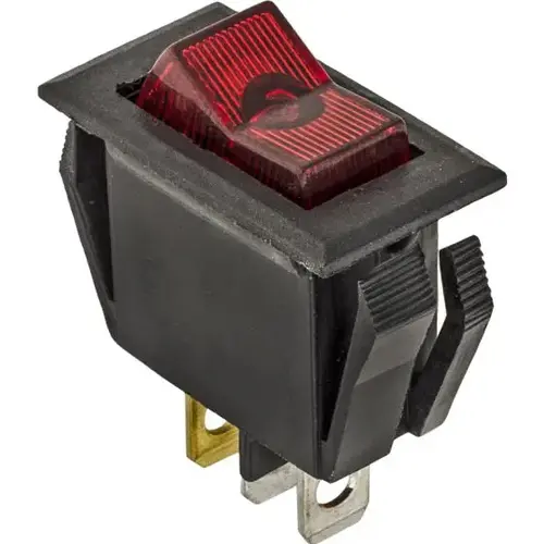 ILLUMINATED ROCKER SWITCH RED ILLUMINATED ROCKER SWITCH RED