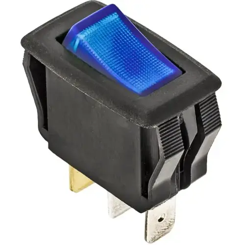 ILLUMINATED ROCKER SWITCH-BLUE ILLUMINATED ROCKER SWITCH-BLUE