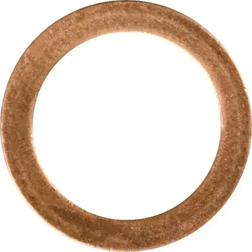 14MM COPPER WASHER 14.2MM I.D. 19.8MM O.D. 14MM COPPER WASHER 14.2MM I.D. 19.8MM O.D.