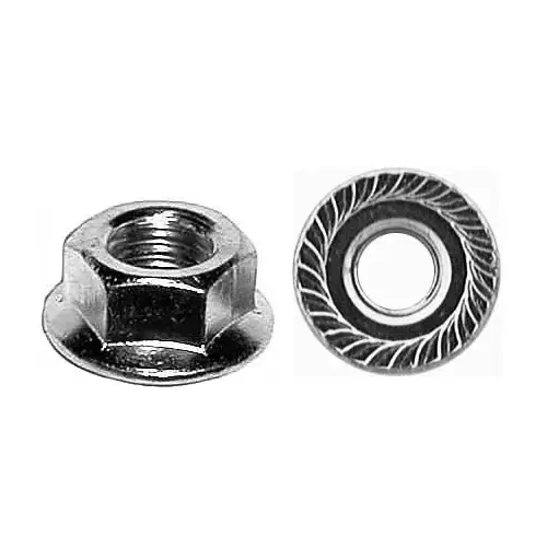 SPIN LOCK NUT W/ SERR. #8-32 15/32 OD SPIN LOCK NUT W/ SERR. #8-32 15/32 OD