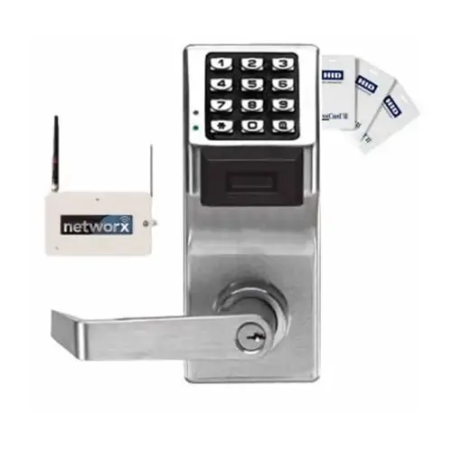 Wireless Trilogy Networx, Key-in-Knob, Cylindrical Keypad Prox Lock, 3-6 Digit Pin, 5000 Users, Grade 1, US10B/613 Oil Rubbed Bronze Wireless Trilogy Networx, Key-in-Knob, Cylindrical Keypad Prox Lock, 3-6 Digit Pin, 5000 Users, Grade 1, US10B/613 Oil Rubbed Bronze
