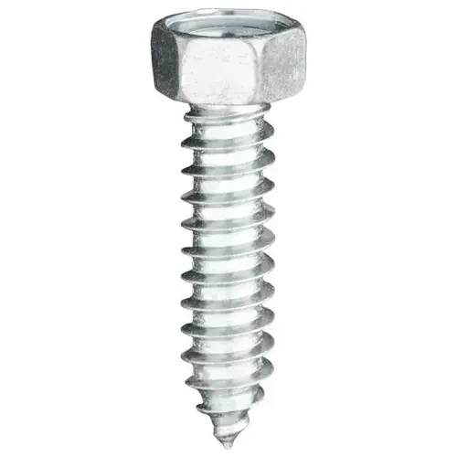 #8 X 3/4 IND. HEX HEAD TAP SCREW 1/4 HEX ZINC #8 X 3/4 IND. HEX HEAD TAP SCREW 1/4 HEX ZINC