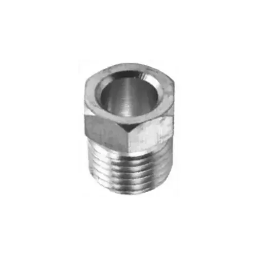 STEEL INVERTED NUT 1/4 TUBE SIZE STEEL INVERTED NUT 1/4 TUBE SIZE