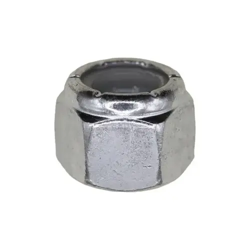 1/2"-13 Nylon Insert Hex Stop Nut Zinc 1/2"-13 Nylon Insert Hex Stop Nut Zinc
