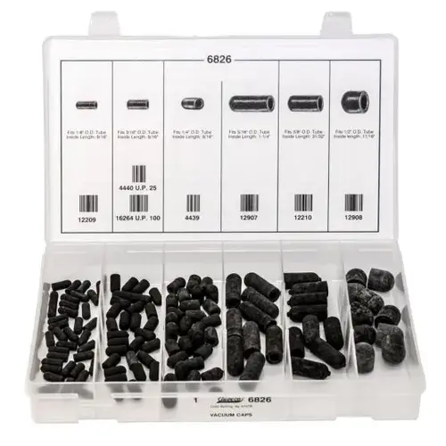 RUBBER VACUUM CAP KIT RUBBER VACUUM CAP KIT