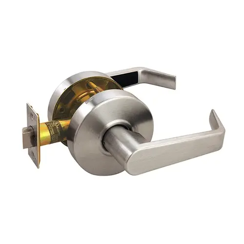 Passage Cylindrical SR Lever and Rose Lock Satin Chrome Finish