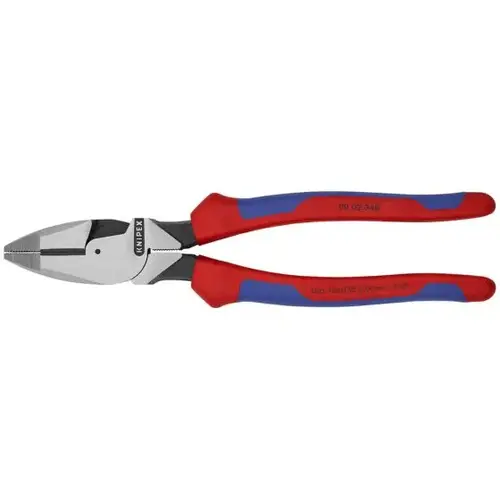 High Leverage Lineman's Pliers New England Head, 9.5", Comfort Grip, Bulk High Leverage Lineman's Pliers New England Head, 9.5", Comfort Grip, Bulk
