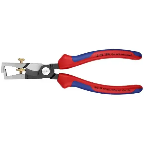 Strix Insulation Strippers with Cable Shears, 7.25", Comfort Grip Strix Insulation Strippers with Cable Shears, 7.25", Comfort Grip