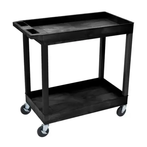 E-Series 2-Shelf Utility Cart E-Series 2-Shelf Utility Cart