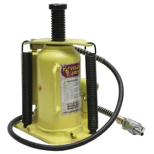 20-Ton Air Hydraulic Bottle Jack-Yellowjackit 20-Ton Air Hydraulic Bottle Jack-Yellowjackit
