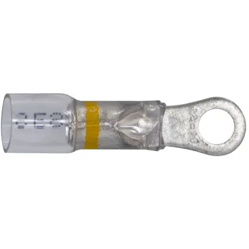 CRYSTAL CLEAR SEAL RING - 12-10 AWG #10 STUD CRYSTAL CLEAR SEAL RING - 12-10 AWG #10 STUD