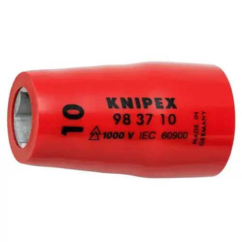 Hex Socket, 3/8" Drive-1000V, 10 mm Hex Socket, 3/8" Drive-1000V, 10 mm