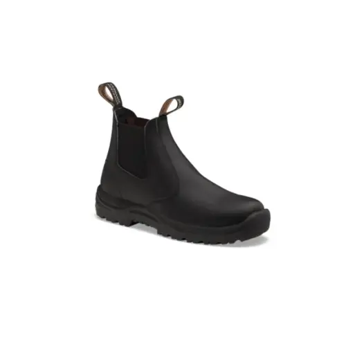 Soft Toe Elastic Side Slip-on Boot, Water Resistant, Kick Guard, Black, AU size Soft Toe Elastic Side Slip-on Boot, Water Resistant, Kick Guard, Black, AU size