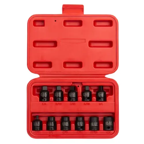 3/8" DR. PIPE PLUG SOCKET, 11 PC. 3/8" DR. PIPE PLUG SOCKET, 11 PC.