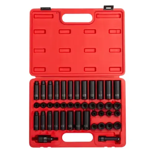 3/8" Drive 42 Piece SAE and Metric Master Impact S 3/8" Drive 42 Piece SAE and Metric Master Impact S